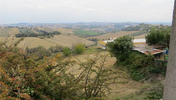 balcone vista dal retro