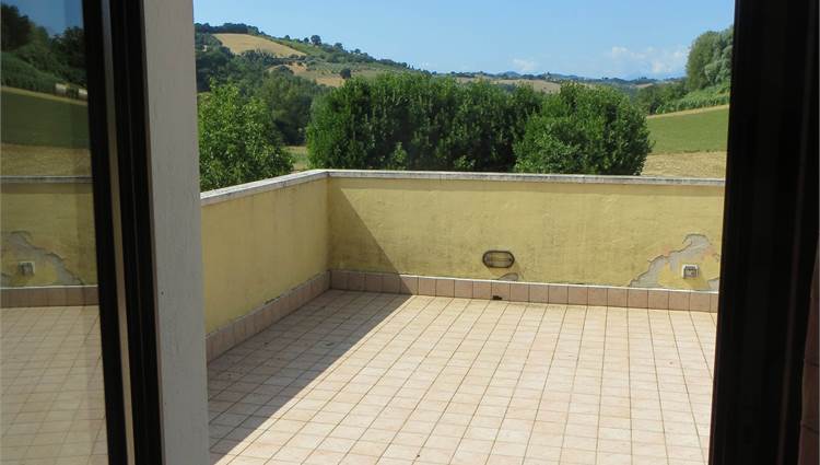 accesso a terrazzo zona notte